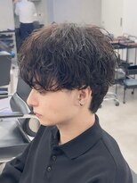 ネクストメンズ 表参道(NEXT men's)&nbsp;サーフカール／スパイキーショート/ブルーブラック/表参 道