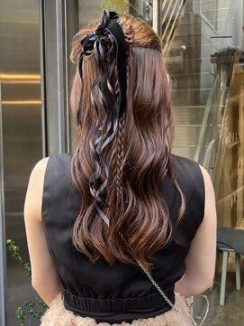 シー(si) カチモリハーフアップ