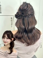 ベル 新宿店(Vel)&nbsp;【白神】くるみちゃんヘア/ヘアメ新宿推し活ヘアセット