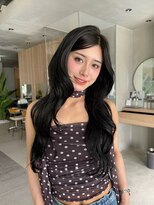 ミンクス 原宿店(MINX)&nbsp;グレージュ艶髪スタイルブルージュ小顔ヘアヘアアレンジ髪質改善