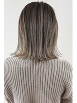 ラフィス ヘアー サニー 淡路店(La fith hair sunny)&nbsp;【La fith】切りっぱなしボブ×グラデーションカラー
