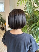 フゥカ 売市店(fuka)&nbsp;【 時短ヘア☆】ミニボブ × グレージュカラー 八戸