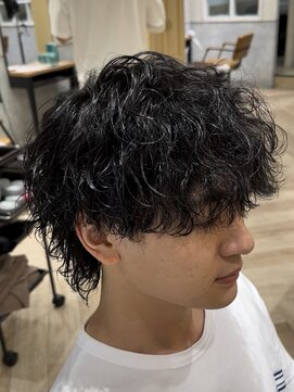 ベル 桑名(BHEL) 三重桑名波巻きパーマ/波巻きスパイラル/マッシュウルフパーマ