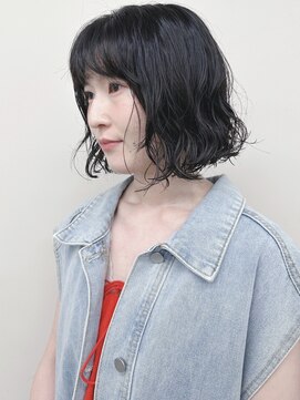 ラウンジ モリオ イケブクロ(Lounge MORIO Ikebukuro) ＊カジュアルボブおしゃれパーマニュアンスボブカーリーボブ30代