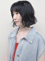 ラウンジ モリオ イケブクロ(Lounge MORIO Ikebukuro) *カジュアルボブおしゃれパーマニュアンスボブカーリーボブ30代