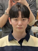 ノラ ヘアーサロン(NORA HAIR SALON)&nbsp;【石山】狭めセンターパートダウンパーマカルマパーマ