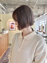 ロジェ(loje)&nbsp;20代30代40代　ミニボブ/ミルクティーブロンド