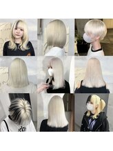 【細部までこだわったホワイト、ブロンド】スピード・知識・感性・どれをとってもトップレベルのブリーチ◎