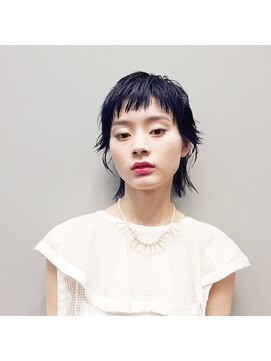 ヘアーエスクールシーユー 枚方T-SITE店(hair S.COEUR×Cu) 【hair S.COEUR】オシャレなウルフレイヤー