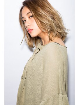 カッファ 東銀座(CUFFA) 【CUFFA】フォギーベージュカラーハイライト 東銀座【カッファ】