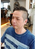 男気アシメパーマ