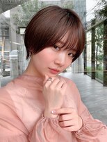 ミィ 表参道(mee.)&nbsp;【mee.】ハセガワヒトシ　人気　透明感ショートボブ　表参道