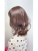 エイト 溝の口店(EIGHT) 【EIGHT溝の口】お客様スタイル_デザインカラー切りっぱなしボブ