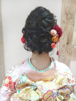 ザコーストバイネオリーブ 辻堂店(The coast by neolive)&nbsp;【The coast 湘南辻堂】成人式・卒業式ヘアセットあみこみアップ