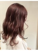 【EIGHT 沖縄】お客様スタイル_ピンクカラー