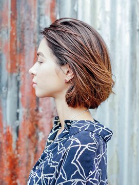 アラワラブルー(arrawarra blue) ハンサムボブ/20代/30代/40代/50代/倉敷駅/白楽町