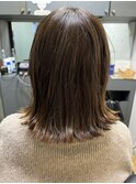 切りっぱなし 外ハネ