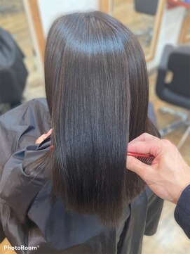 エイト プラット 渋谷2号店(EIGHT plat) 髪質改善ストレート3月１日かし