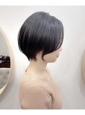 前髪カール/ネオシースルーバング/くびれボブ［銀座］