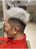 ホワイト×ショート