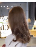 愛されベージュ系カラー