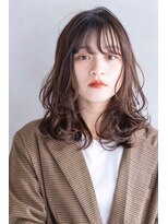 アルテ(ARTE)&nbsp;【ARTE表参道/青山】顔まわりレイヤーセミロング×透明感カラー