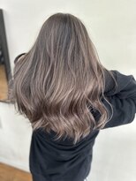 ヘアーサロン カラー 色彩店(COLOR)&nbsp;エアタッチバレイヤージュ グレージュ