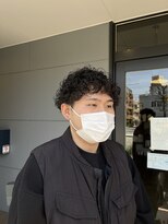 ヘアーアイストゥーレ(HAIR ICI TRE)&nbsp;メンズパーマ　プードルパーマ