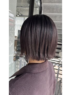 テラスヘア 新潟駅南(TERRACE hair) 【秋カラー】外ハネにあうラベンダーカラー