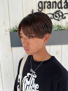 ラッドバイプティパ(rad...by petit-pas) センターパート/メンズカット/ハンサムショート