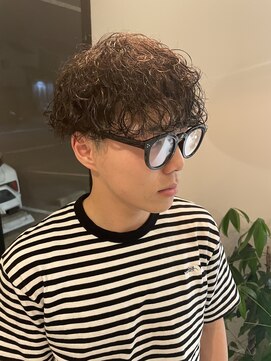 ライリー(riley) メンズ波巻きパーマ