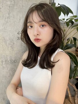 サイン 渋谷(SIGN) ザクザクレイヤーカット巻き方簡単ミディアムロング韓国渋谷