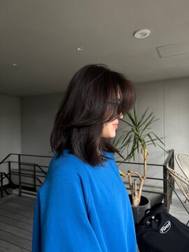 リバレッジ 広尾(Leverage) 大人海外ミディアムレイヤー:Maho Toda