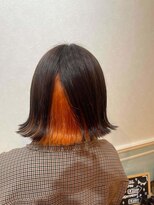 ヘアーサロン リアン 熊谷2号店(hair salon Rien)&nbsp;インナーオレンジ♪