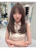 顔周りカット/前髪/韓国ヘア/髪質改善/天神韓国ヘア/天神/大名