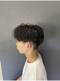 メンズスパイラルパーマ