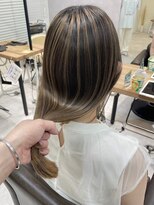 コトナ ヘアアンドリラックス 草加店(kotona Hair & relax) デザインカラー×ハイライト