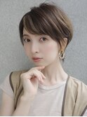 大人マッシュショート／丸みショート／イメチェン／30代40代50代