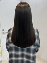 トレヘアー 京都 烏丸(tRe hair)&nbsp;酸性ストレート(縮毛矯正) × Aujuaトリートメント / 小顔カット