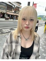 セレーネ ヘアー(Selene hair)&nbsp;ホワイトブロンド　ブロンドカラー　ブリーチ　ケアブリーチ☆