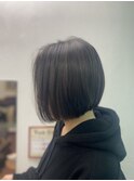ショートボブ×ハイライト