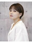 20代30代大人可愛い★小顔ボブ丸みショートウルフカット