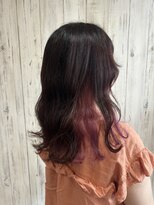 ジェイエルビー(JLB) 【JLB.MOE】インナーカラー×カシスピンク