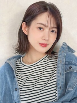 アグ ヘアー フルオール 所沢店(Agu hair fruor) 《Agu hair》小顔似カットミディ×numberA.ヘアバター