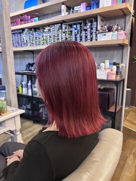 ラシクベル(Lashiku Belle) ボルドーレッド