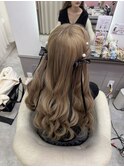 ねじりハーフツイン