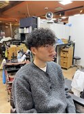 眼鏡に合うお洒落パーマ♪