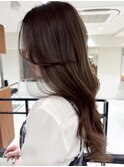ハイライトバレイヤージュダブルカラーケアブリーチ30代40代