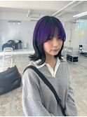 ホワイトグレージュ/デジタルパーマ/チェリーブラウン/宜野湾
