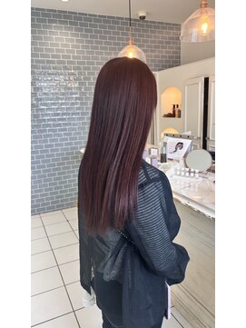 カシェ マエノヘタ(Cashe'e MAENOHETA) #チェリーレッド#ブリーチなしダブルカラー#暖色#暖色カラー